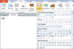 Chèn một shape vào Microsoft Power Point