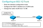 Configuring an 802.1Q Trunk